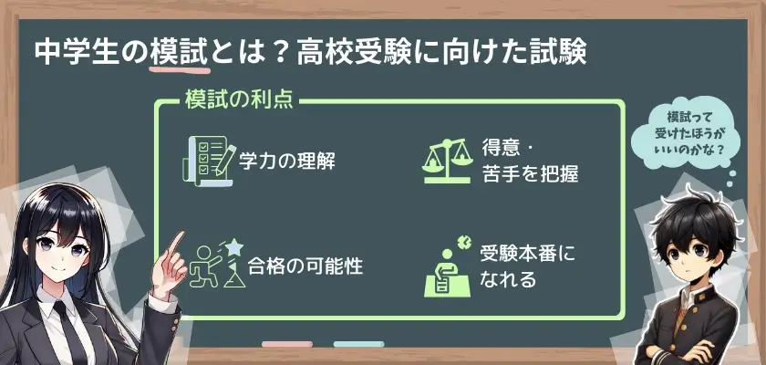 ①中学生 模試