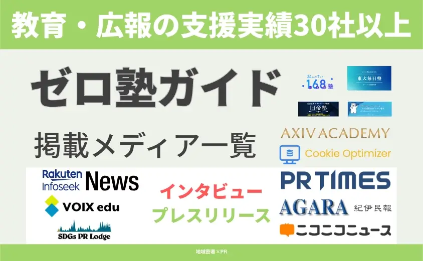 掲載実績・支援メディア一覧