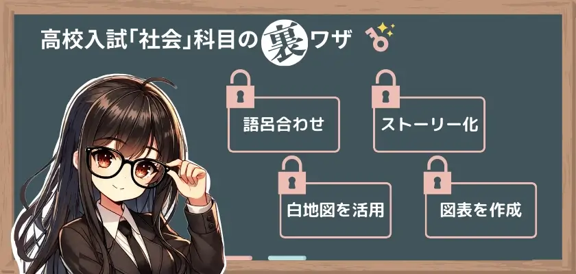 高校入試「社会」科目の裏ワザ