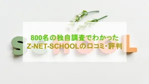 Z-NET SCHOOL 口コミ 評判