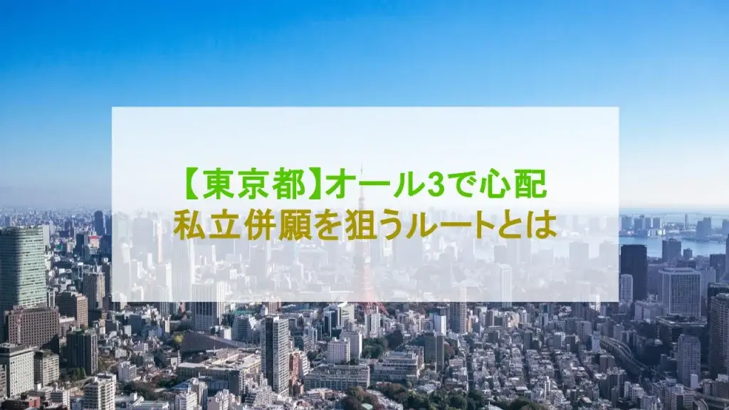 オール3 私立高校 東京