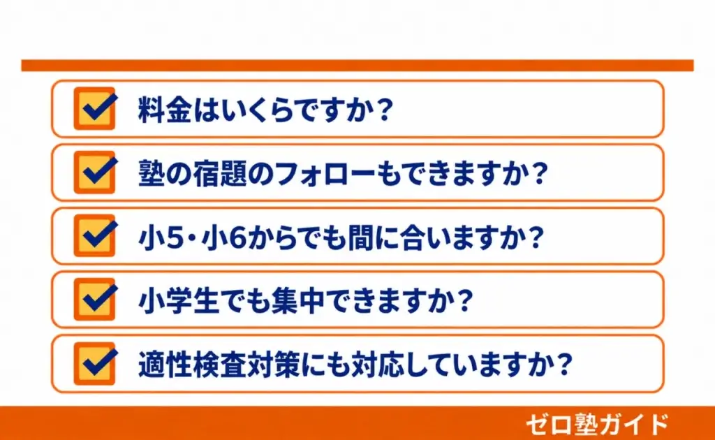 Axisのオンライン家庭教師 中学受験④