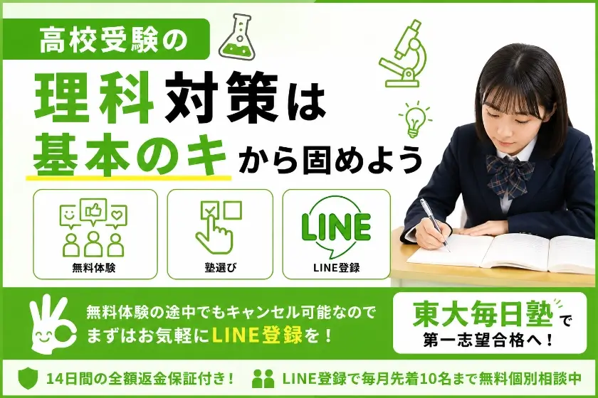 高校受験 理科⑦