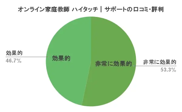 オンライン家庭教師ハイタッチ 口コミ 評判⑤
