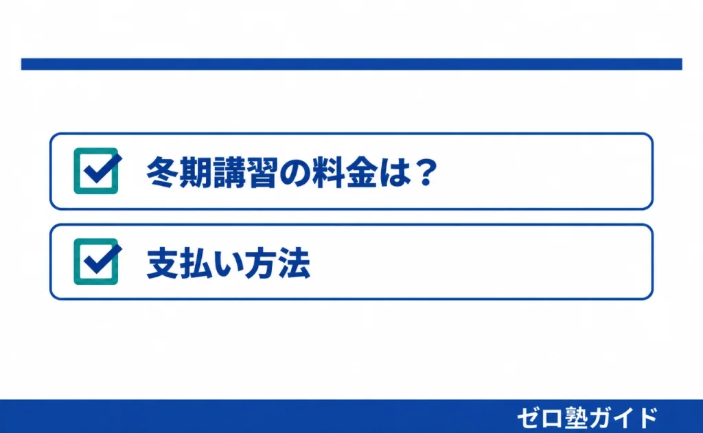 マナリンク 冬期講習②