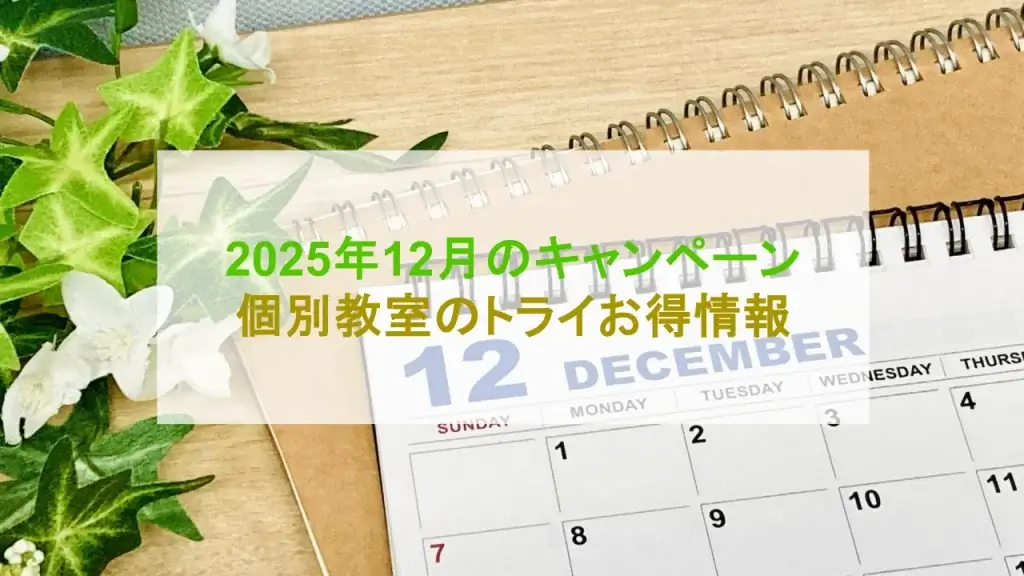 個別教室のトライ キャンペーン