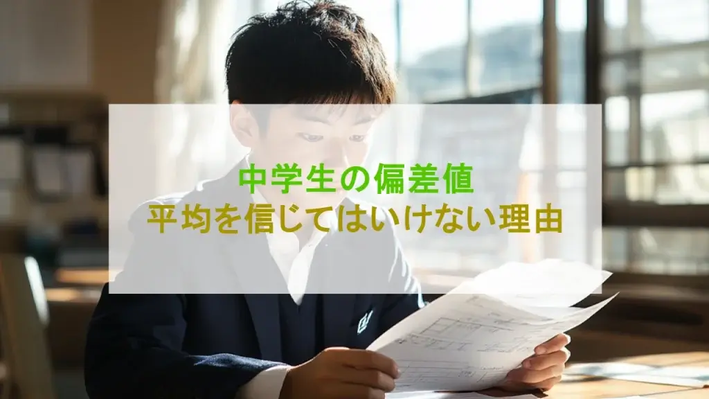 中学生 偏差値 平均